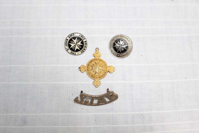 St John Ambulance badges x 4 - take all for R 75!