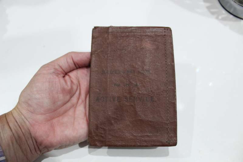 WW1 Soldiers Paybook....amazing!