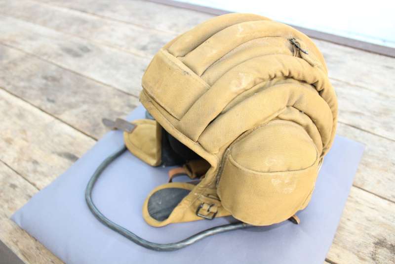 Russian Tank helmet - used in Afghanistan.....RARE!!