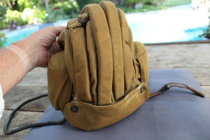 Russian Tank helmet - used in Afghanistan.....RARE!!
