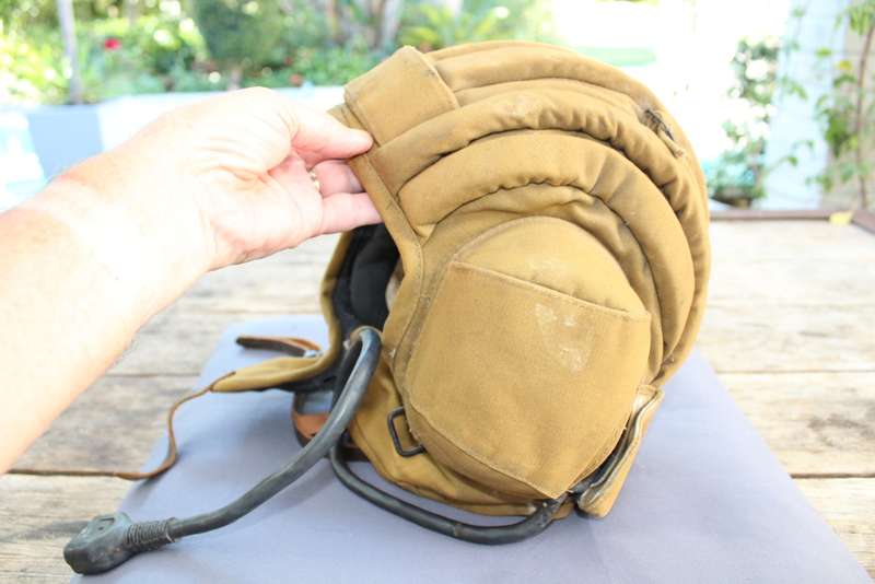 Russian Tank helmet - used in Afghanistan.....RARE!!