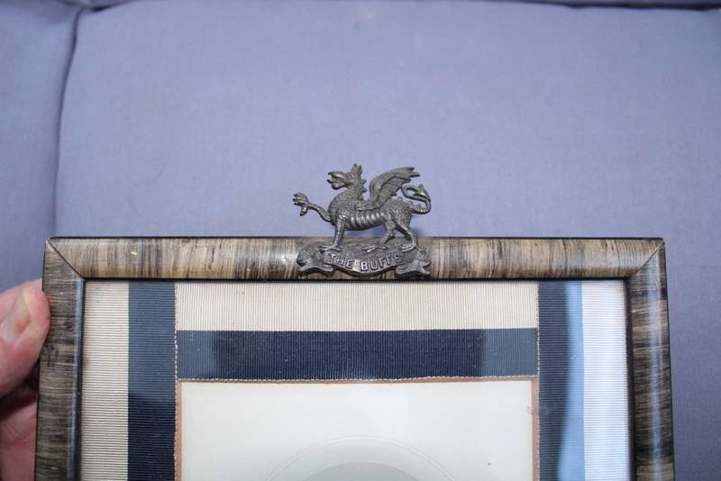 The Buffs Photo Frame with Soldier - Stunning!