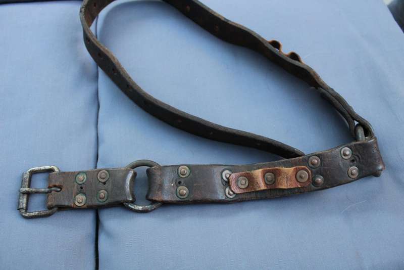Boer War belt (possibly older?).....see below.....