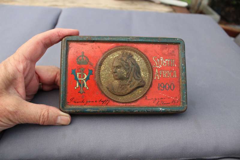 Boer War Xmas tin - the Rowntree one.....