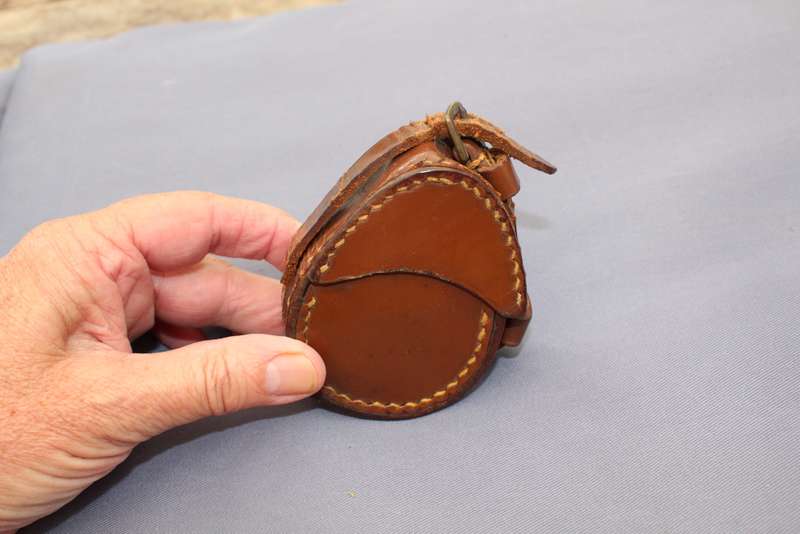 WWI Compass - Leather Cased Barkers Military Handheld Prismatic