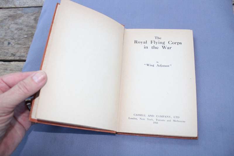 Royal Flying Corps book 1918