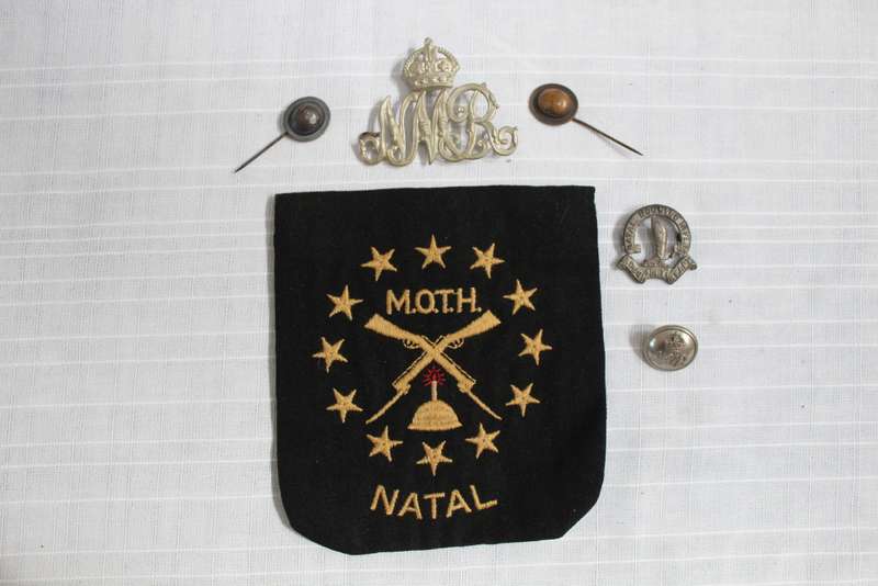 Natal Mounted Rifles badges.....