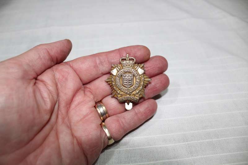 Royal Logistics Corps cap badge - NICE!