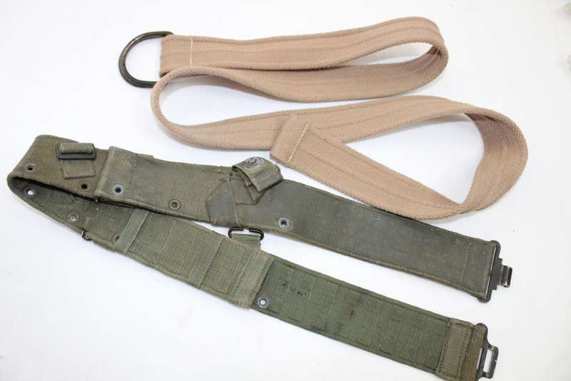 Military belts x 2 .......WW2?