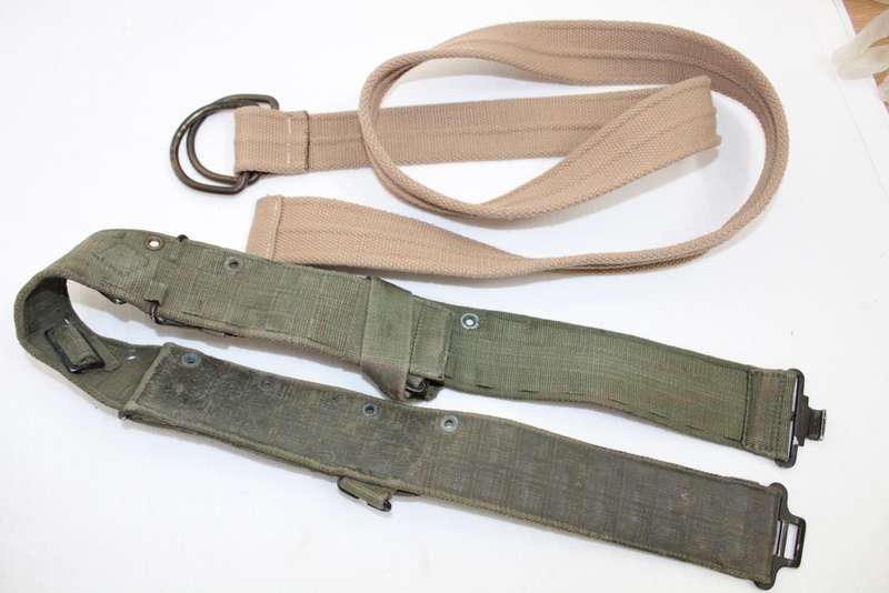 Military belts x 2 .......WW2?