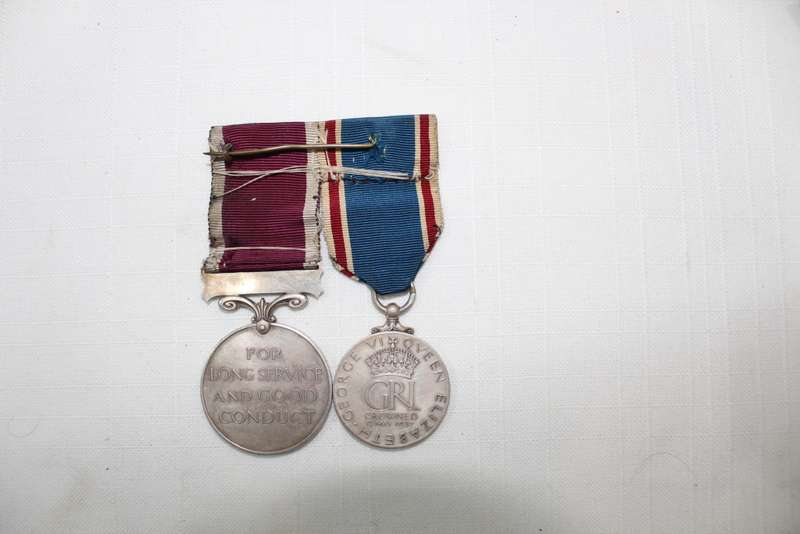 Army Meritorious Service medal and Coronation Medal 1937 - rare pair!