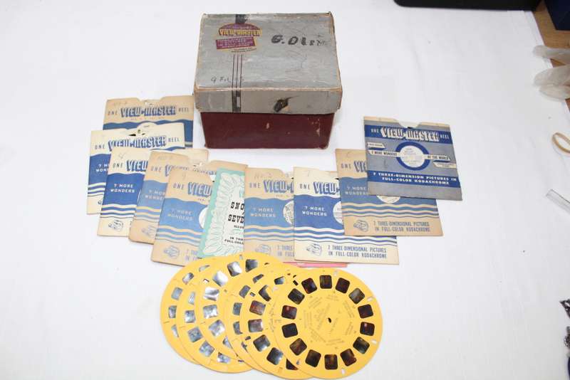 1950`s Viewmaster (original Sawyers) in the box....plus....plus!