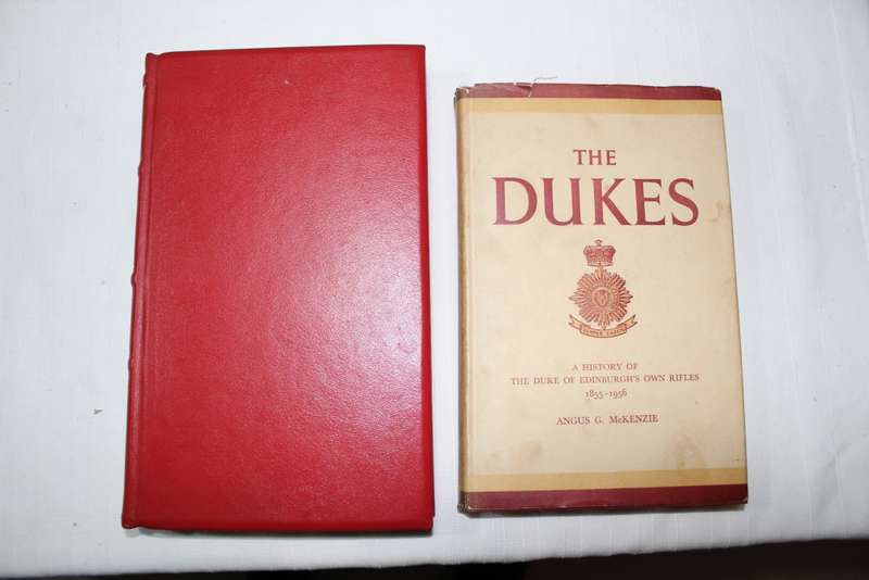 Cape Town Rifles (The Dukes) rare leather bound!....plus bonus book
