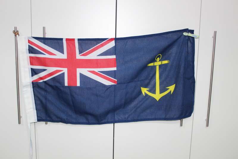 Royal Navy Fleet Auxiliary flag - spotless