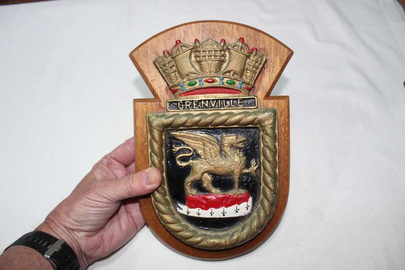 WW2 HMS Grenville Shield - nice!