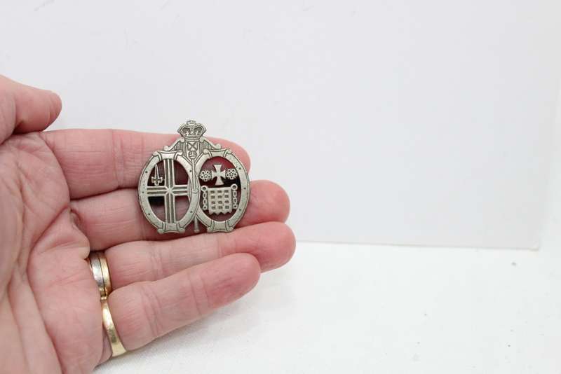 London and Westminster Trade Union Service badge - RARE!