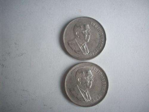Silver R1 coins....80%....take both for R 190!