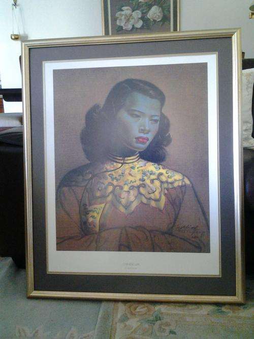Tretchikoff signed print....explanation below