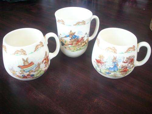 Bunnykins Mugs x 3....no messing around....all 3 for R 350! see below