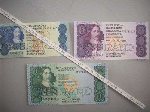 de Kock R2 / Stals R5 and Stals R10....all uncirculated
