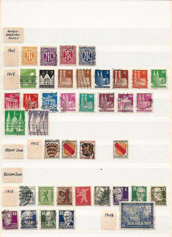 GERMANY: 1872 - 1994 LIGHTHOUSE ALBUM 16 Page (32 side) Mint & Used Full & Partial Sets. Great Cat!
