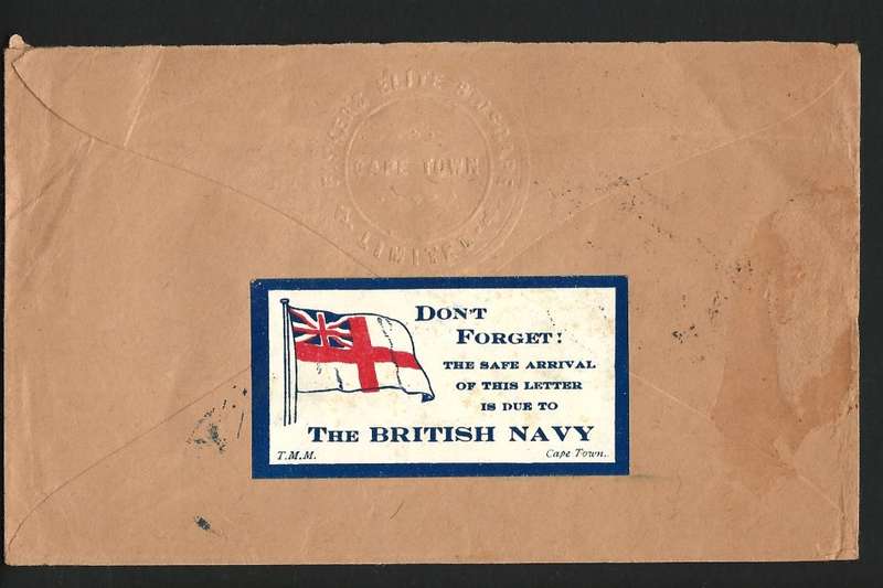 UNION: 1916 CENSOR Passed Cover CPT - NEW YORK with BRITISH NAVY LABEL - Please read!! Stunning Item