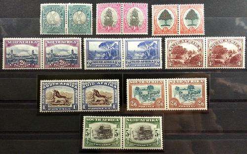 SA UNION 47/54 - STUNNING FULL SET OF SCREENED PICTORIALS TO 5/- UNMOUNTED MINT, UNCHECKED Cat R1300