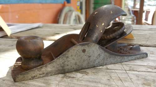 VERY OLD ANCHOR #110 BLOCK PLANE " MADE IN SWEDEN "