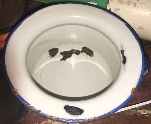 Small Enamel Pottie