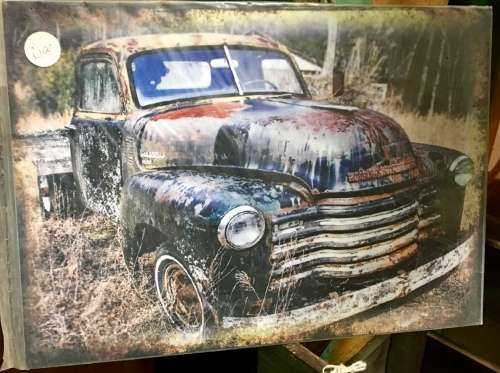 REPRO METAL SIGN