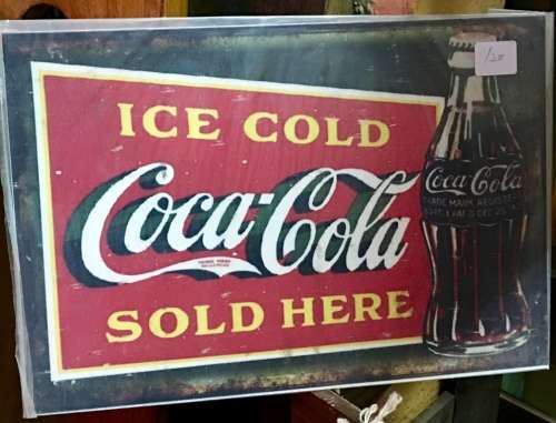 REPRO METAL SIGN