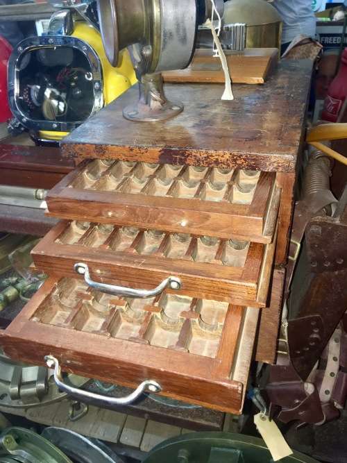 Vintage Wooden Change Drawer