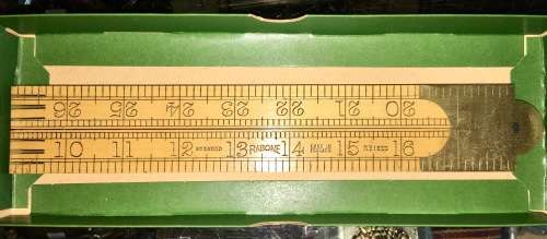 10 X  Boxwood Rules 4 Fold  New Old Stock,  (Never BeenUsed) R200 each