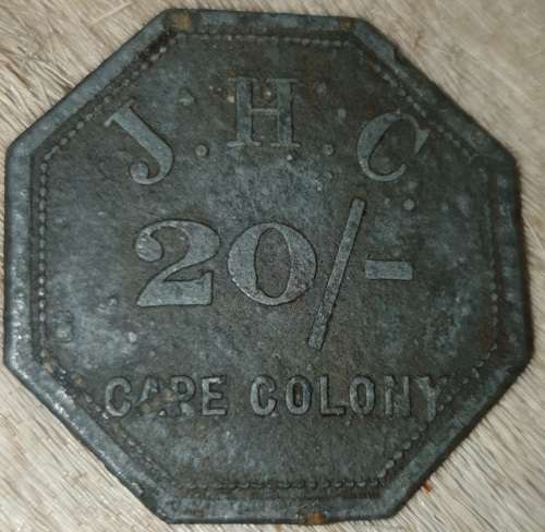 RARE J.H. CARTWRIGHT TOKEN - CAPE COLONY