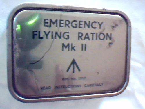 WWII Emergency Flying Ration Mk II kit, Ref. No. 27P/7