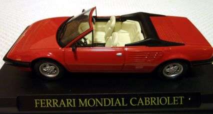 Ferrari Mondial Cabriolet, red 1:43