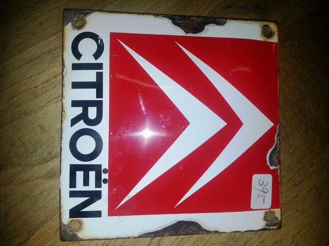 CITROEN Enamel Sign