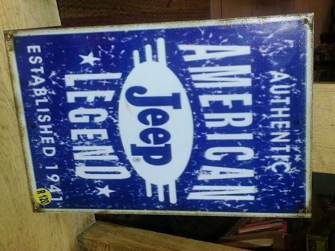 REPRO METAL ADVERTISING/BAR/MANCAVE SIGN