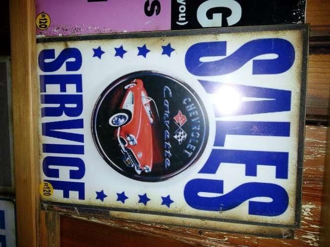 REPRO METAL ADVERTISING/BAR/MANCAVE SIGN