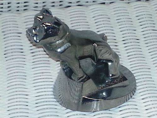 OLD Mack Truck Chrome Bull Dog Hood Ornament
