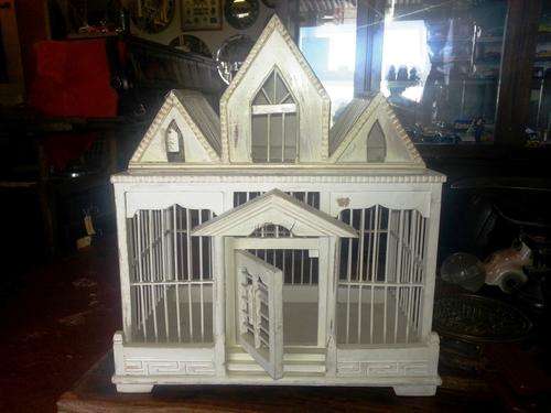 Beautiful Wooden BIRDCAGE
