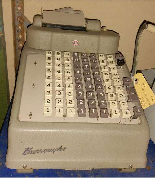Antique Burroughs Calculator/Adding Machine