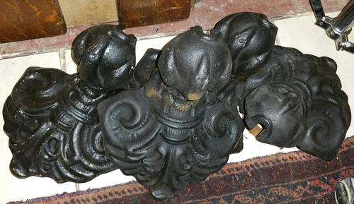 Set Of 4 Cast Iron BATH FEET 16 CM HIGH X 25 CM WIDE
