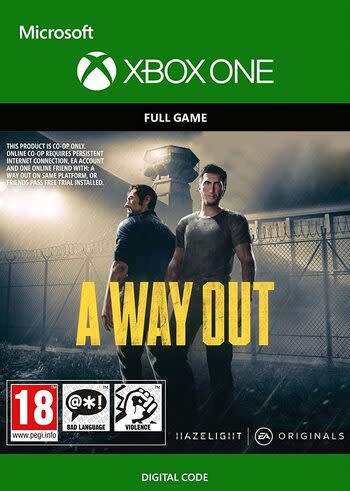 A way out Xbox one/S/X Digital Code