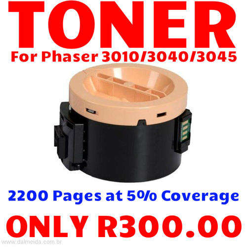 XEROX PHASER GENERIC COMPATIBLE BLACK TONER FOR 3010/3040/ Workcentre3045 ON SALE ! LIMITED OFFER !