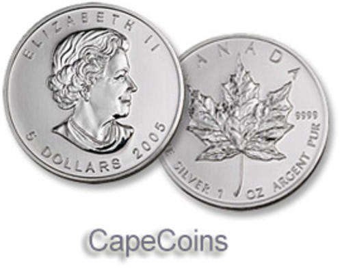 1oz Canadian Maple Leaf Silver Coin 2011