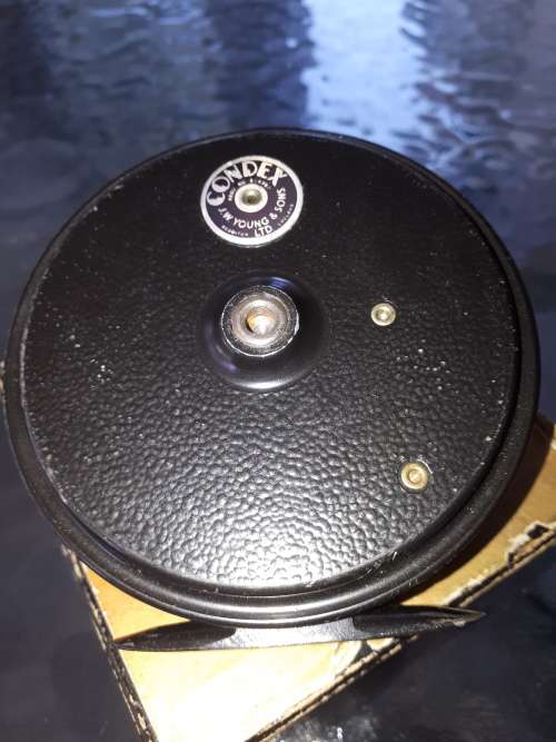 JW Young Fly Reel in Box