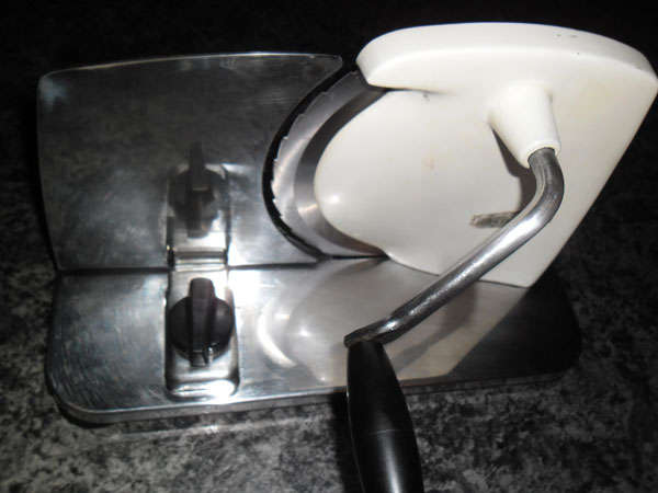 Pineware Stainless Steel Meat/ Bread Slicer - Vintage