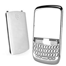 BlackBerry Curve 8520 Housing Chrome Cover Key Keypad - Silver ( THIS IS A COVER NOT A PHONE!)