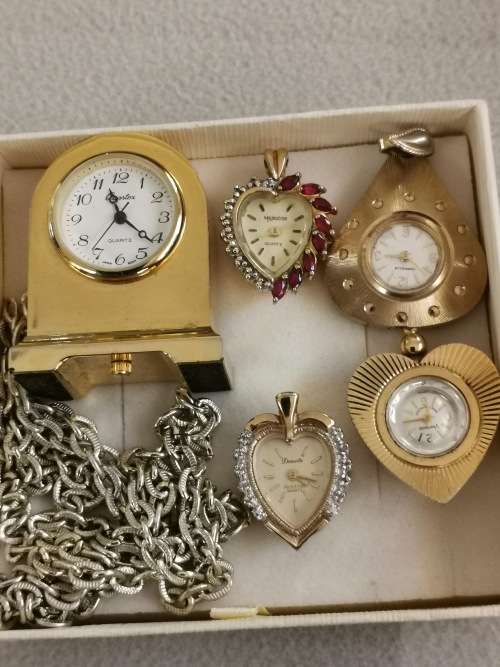 Pendand watches and small clock